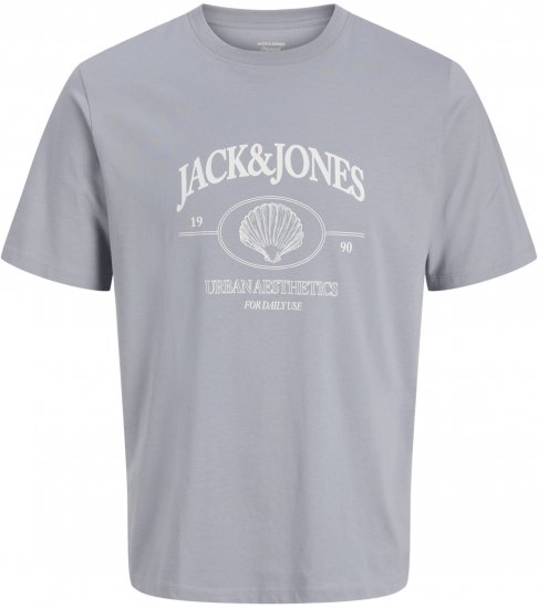 Jack & Jones Nantucket Tričko Modré - Tričká - Nadrozmerné tričká - 2XL-14XL