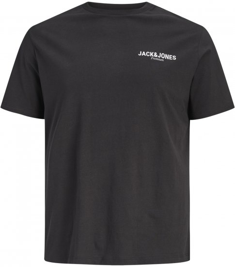 Jack & Jones Oscar T-Shirt Black - Tričká s potlačou - Tričká s potlačou - 2XL-8XL