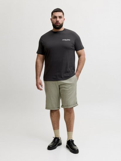 Jack & Jones Oscar T-Shirt Black - Tričká s potlačou - Tričká s potlačou - 2XL-8XL