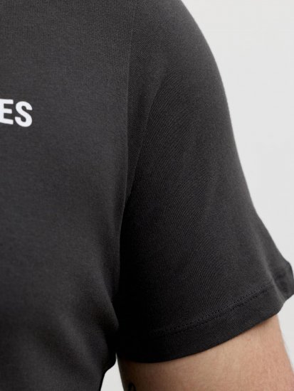 Jack & Jones Oscar T-Shirt Black - Tričká s potlačou - Tričká s potlačou - 2XL-8XL