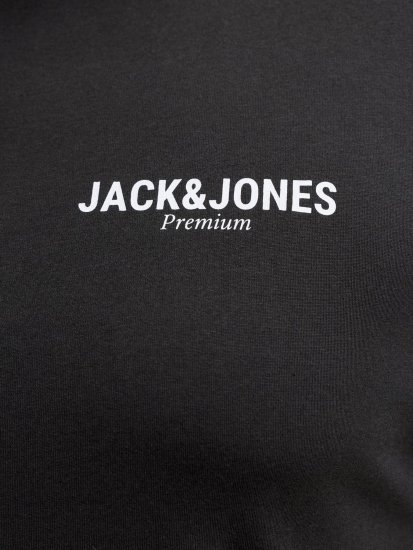 Jack & Jones Oscar T-Shirt Black - Tričká s potlačou - Tričká s potlačou - 2XL-8XL