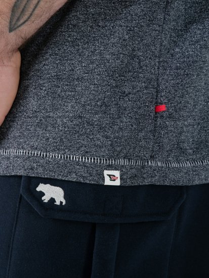 D555 Moyles Newport Beach Woody Car Printed T-Shirt Navy Twist - Tričká s potlačou - Tričká s potlačou - 2XL-8XL