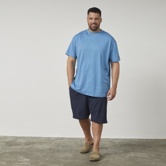 North Latitude 61010 US Tričko Stredne Modrá - Tričká - Nadrozmerné tričká - 2XL-14XL