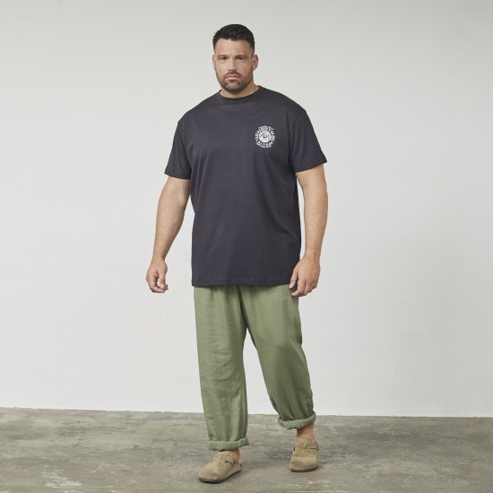 North Latitude 61122 Tričko S Potlačou Čierna - Tričká - Nadrozmerné tričká - 2XL-14XL