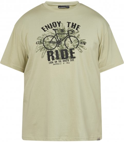 North Latitude 61315 Tričko S Potlačou Svetlo Prašne Zelená - Tričká - Nadrozmerné tričká - 2XL-14XL