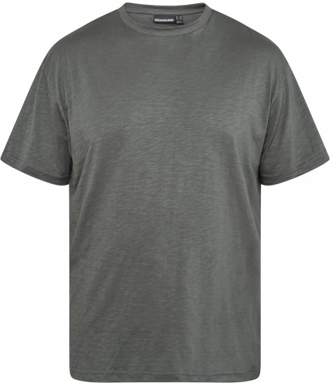 North Latitude 61317 Tričko Slub S Potlačou Na Chrbte Tmavo Prašne Zelená - Tričká - Nadrozmerné tričká - 2XL-14XL