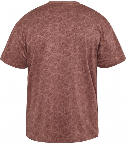 North Latitude 61318 Tričko S Celoplošnou Potlačou Koňaková Hnedá - Tričká - Nadrozmerné tričká - 2XL-14XL