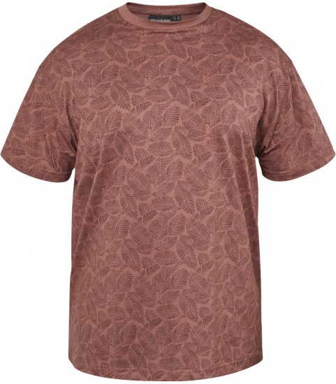 North Latitude 61318 Tričko S Celoplošnou Potlačou Koňaková Hnedá - Tričká - Nadrozmerné tričká - 2XL-14XL