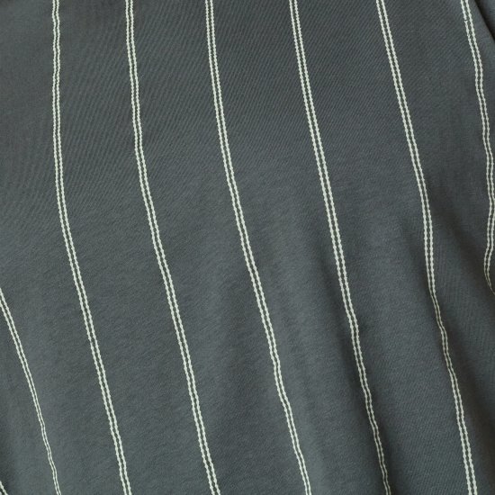 North Latitude 61319 Pruhované Tričko Tmavo Prašne Zelená - Tričká - Nadrozmerné tričká - 2XL-14XL