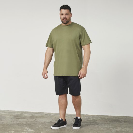 North Latitude 61320 Tričko S Potlačou Na Chrbte Olivovo Zelená - Tričká - Nadrozmerné tričká - 2XL-14XL