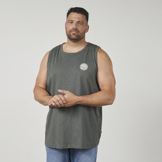 North Latitude 61323 Tielko Slub Tmavo Prašne Zelená - Tričká - Nadrozmerné tričká - 2XL-14XL