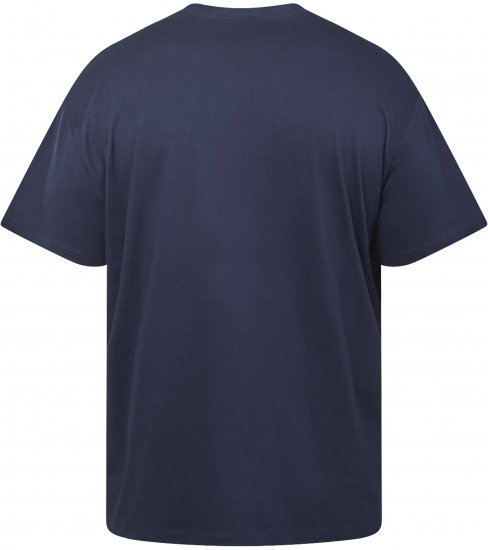 North Latitude 61351 MIAMI VICE Tričko Námornícka Modrá - Tričká - Nadrozmerné tričká - 2XL-14XL