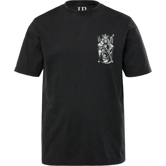 JP1880 T-Shirt Vintage Skeleton Black - Tričká - Nadrozmerné tričká - 2XL-14XL