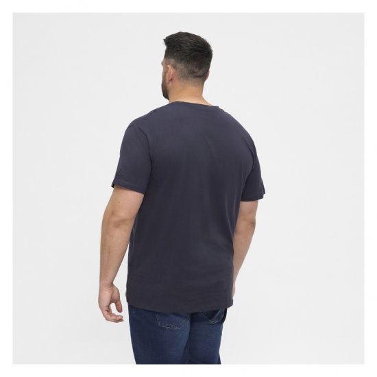 North Latitude T-Shirt O-Neck Navy Blue - Tričká - Nadrozmerné tričká - 2XL-14XL