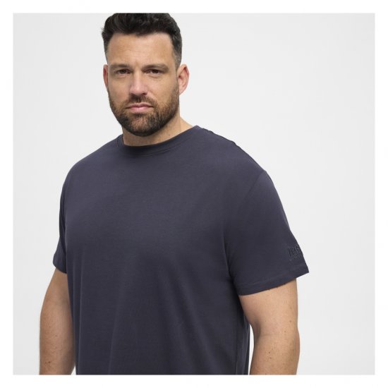 North Latitude T-Shirt O-Neck Navy Blue - Tričká - Nadrozmerné tričká - 2XL-14XL