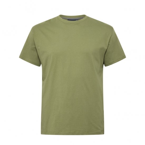 North Latitude T-Shirt O-Neck Olive Green - Tričká - Nadrozmerné tričká - 2XL-14XL