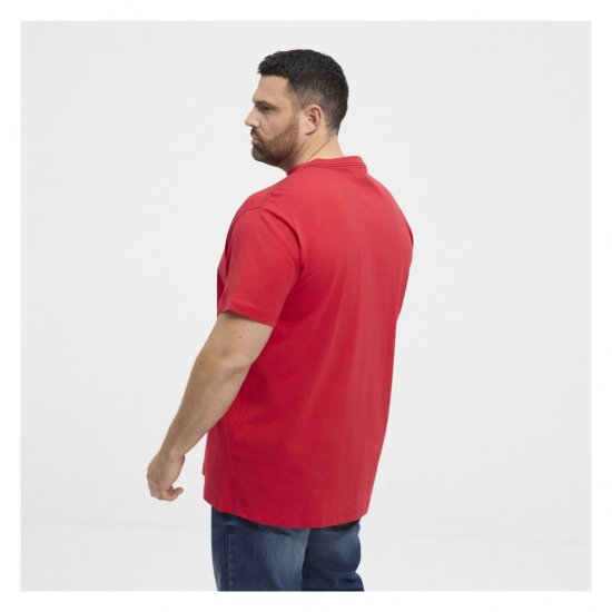North Latitude Logo T-Shirt Red - Tričká - Nadrozmerné tričká - 2XL-14XL