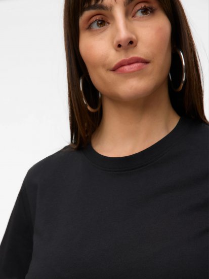 Vero Moda Paulina T-Shirt Black - Tričká - 