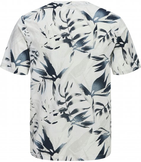 Jack & Jones Honolulu T-Shirt White - Tričká - Nadrozmerné tričká - 2XL-14XL