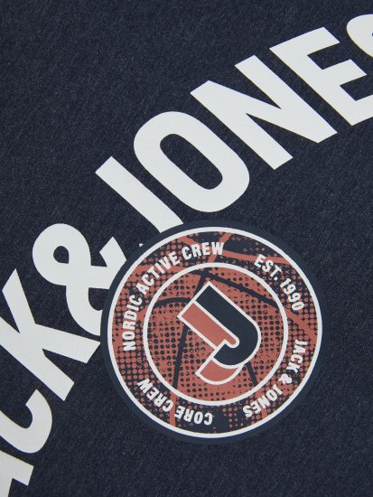 Jack & Jones Ounce T-Shirt Navy - Tričká - Nadrozmerné tričká - 2XL-14XL