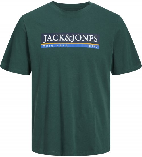 Jack & Jones Codyy T-Shirt Green - Tričká - Nadrozmerné tričká - 2XL-14XL
