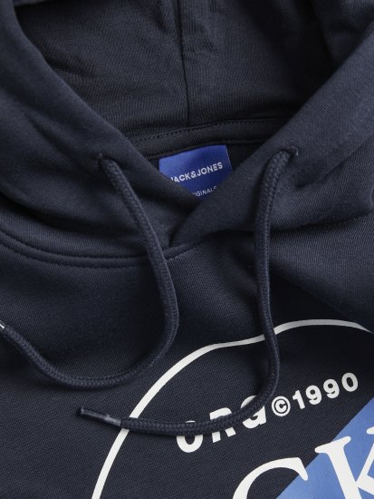 Jack & Jones Codyy Hoodie Navy - Mikiny & mikiny bez kapucne - Mikiny & Mikiny s Kapucňou 2XL-12XL