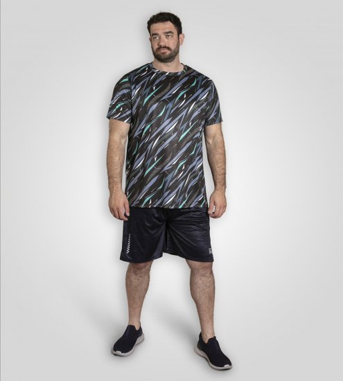 D555 Nottingham T-shirt Lightweight Black - Tričká - Nadrozmerné tričká - 2XL-14XL