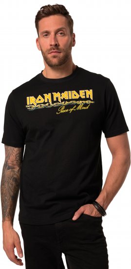 JP1880 Iron Maiden Piece Of Mind T-Shirt Black - Tričká s kapelami - 