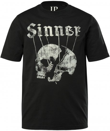 JP1880 T-Shirt Sinner Black - Tričká - Nadrozmerné tričká - 2XL-14XL