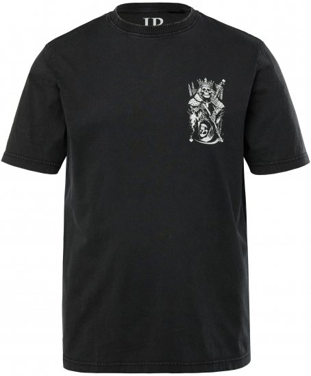 JP1880 T-Shirt Vintage Skeleton Black - Tričká - Nadrozmerné tričká - 2XL-14XL