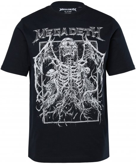 JP1880 Megadeth T-shirt Black - Tričká s kapelami - 
