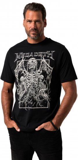 JP1880 Megadeth T-shirt Black - Tričká s kapelami - 