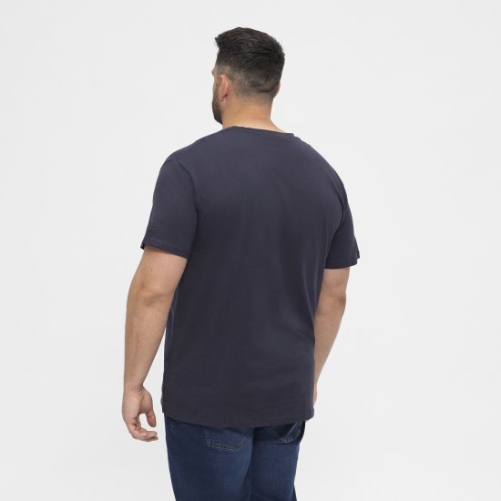 North Latitude T-Shirt O-Neck Navy Blue TALL - TALL tričká - TALL Tričká