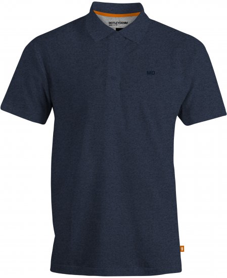 Motley Denim Bratislava Polo Dark Indigo - Polokošele - Polokošele 2XL-8XL