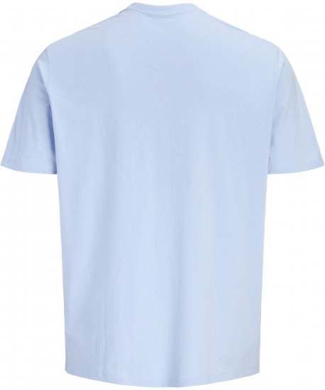 Jack & Jones Kevin Tričko Modré - Tričká - Nadrozmerné tričká - 2XL-14XL