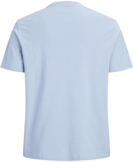 Jack & Jones Alex Tričko Svetlomodré - Tričká - Nadrozmerné tričká - 2XL-14XL
