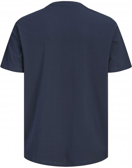Jack & Jones Alex Tričko Tmavomodré - Tričká - Nadrozmerné tričká - 2XL-14XL