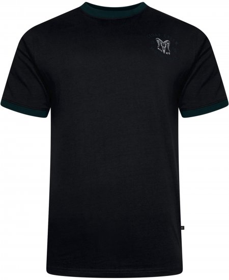 Kam Jeans 5793 Cedar Creek Reverse Print Tee Black - Tričká - Nadrozmerné tričká - 2XL-14XL
