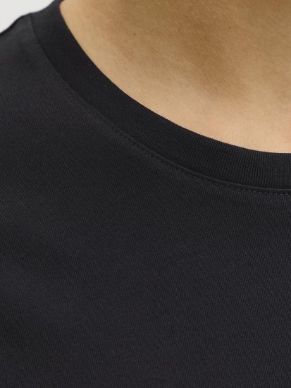 Jack & Jones Dover Denim O-Neck T-Shirt Black - Tričká - Nadrozmerné tričká - 2XL-14XL