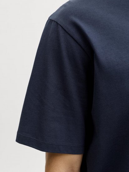 Jack & Jones Dover Denim O-Neck T-Shirt Blue - Tričká - Nadrozmerné tričká - 2XL-14XL