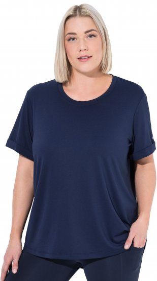 Ulla Popken UPF 50 Quick Drying Tee Navy - Tričká - 