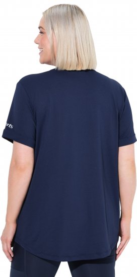 Ulla Popken UPF 50 Quick Drying Tee Navy - Tričká - 