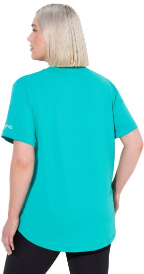 Ulla Popken UPF 50 Quick Drying Tee Turquoise - Tričká - 