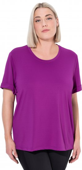 Ulla Popken UPF 50 Quick Drying Tee Blackberry - Tričká - 