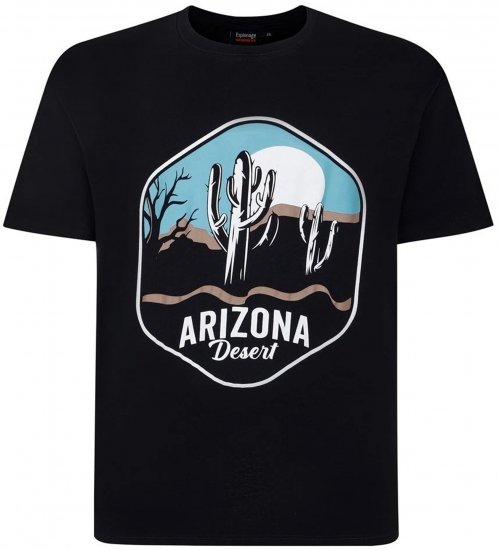 Espionage T421 Arizona T-Shirt Black - Tričká - Nadrozmerné tričká - 2XL-14XL