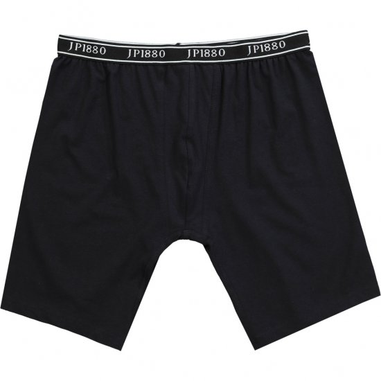 JP1880 Boxers Flexnamic OEKO-TEX Long Black - Spodná bielizeň - Spodné Prádlo 2XL-8XL
