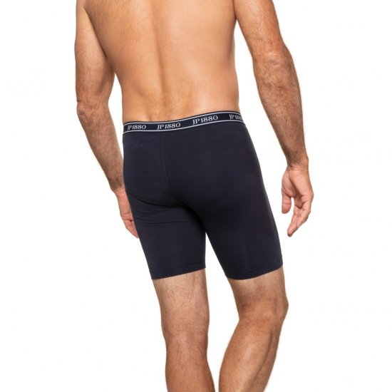 JP1880 Boxers Long OEKO-TEX Flexnamic Navy - Spodná bielizeň - Spodné Prádlo 2XL-8XL