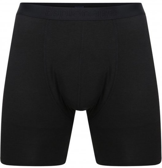 Espionage U010D Bamboo Trunks 2-Pack Black - Spodná bielizeň - Spodné Prádlo 2XL-8XL