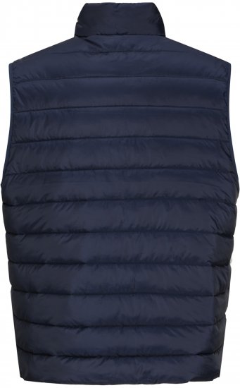 Jack & Jones Louis Light Bodywarmer Puffer Gilet Navy - Vesty - Vesty vo veľkých veľkostiach
