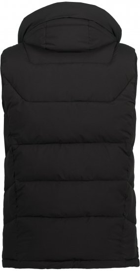 JP1880 Quilted Gilet DownTouch Padding Black - Bundy - Bundy Nadmerné Veľkosti 2XL-8XL